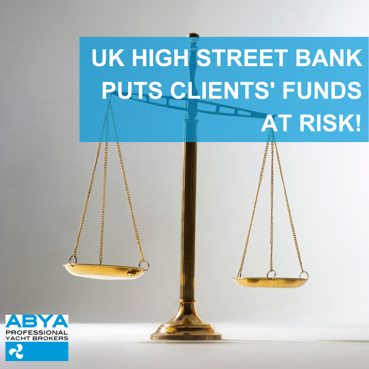 UK high street bank puts clients’ funds at risk!